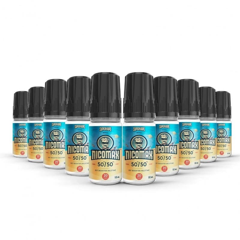 Pack 10 Nicomax 50/50 Supervape 10ml 20mg